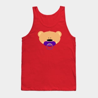 Teddy bear with Soother Tank Top